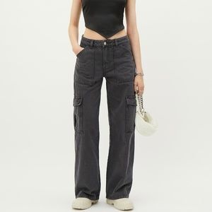 Khaki green Weekday cargo pants